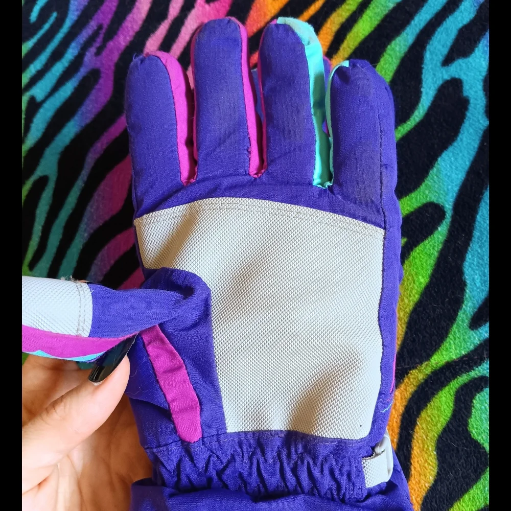 💜*4/$15* Girls ZeroXposur Winter Gloves Mittens Pink Purple M/L